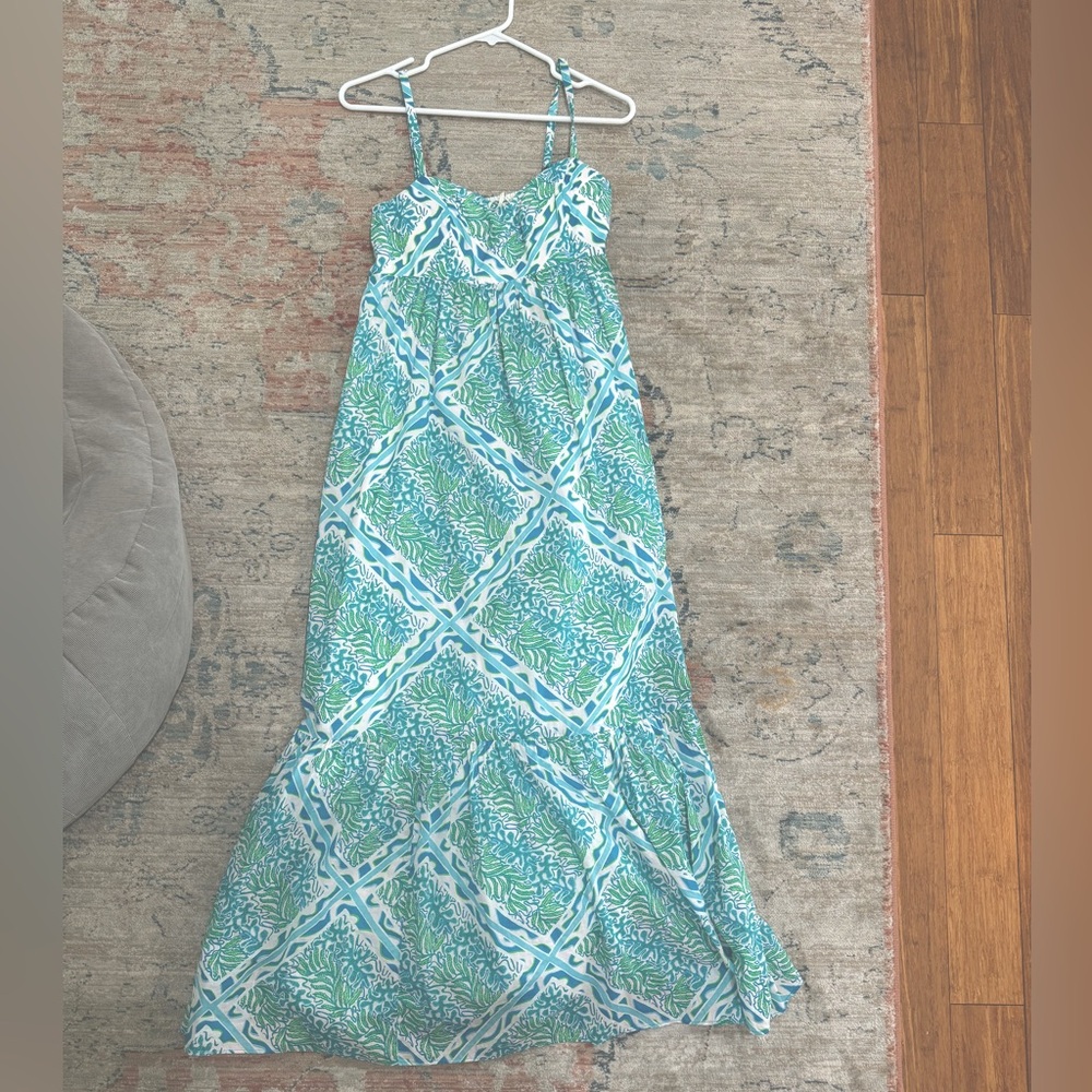 Lilly Pulitzer Heidi Dress “Good Grief” Engineered